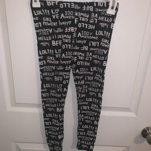 Kids Carters Trendy Tights Size 7